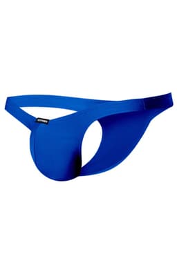 Cut4Men SPX Capri-Thong in Königsblau, Gesamtansicht der Herrenunterwäsche von vorn
