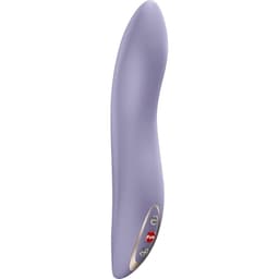 Fun Factory Stronic Flow Pulsator in Hellviolett, komplette Gesamtansicht