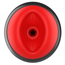 Jamyjob Core-X Masturbator zerlegt mit herausgenommenem Innenteil aus Silikon