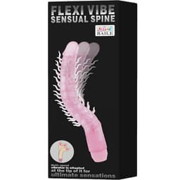 Baile Flexi Vibe Sensual Spine, Detail der Spitze, hochauflösende Detailansicht