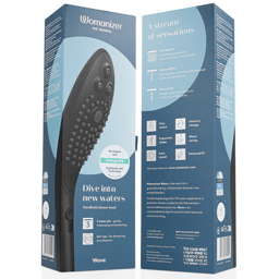 Womanizer Wave in der Farbvariante Schwarz für die Produktseite