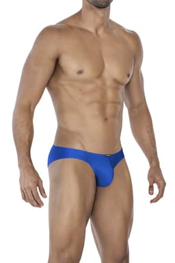 Cut4Men Micro-Slip aus Mikrofaser in Königsblau, Gesamtansicht von vorne