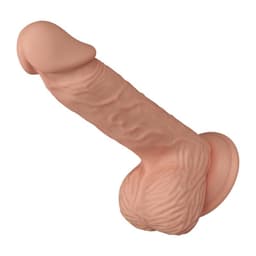Baile Catoblepas realistischer Dildo, Gesamtansicht, Studioaufnahme auf weißem Hintergrund
