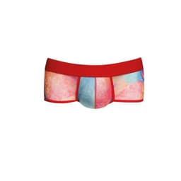 Anais Men Falcon Boxer-Brief, Nahaufnahme des auffälligen Bananenprints