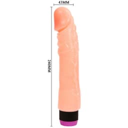Flexibler Vibrator mit breiter Basis im Detail aus leicht erhöhtem Blickwinkel