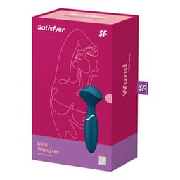 Satisfyer Mini Wand-er unter Wassertropfen, IPX7 wasserdichtes Gehäuse