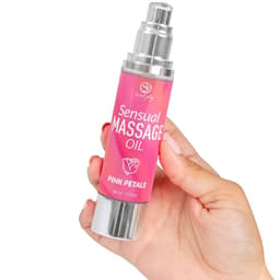 Secretplay Pink Petals-Massageöl, Dosierspender im Detail