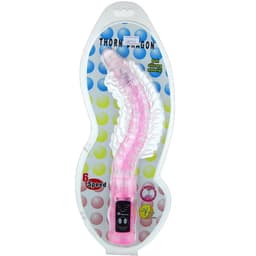 Baile Thorn – biegsamer Klassik-Vibrator mit geripptem Schaft – Rosa, Ansicht 4