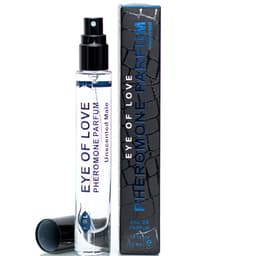 Sprühapplikator der Eye of Love Unscented Male Flasche im Detail