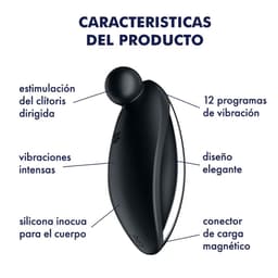 Satisfyer Spot On 2 mit magnetischem USB-Ladekabel verbunden