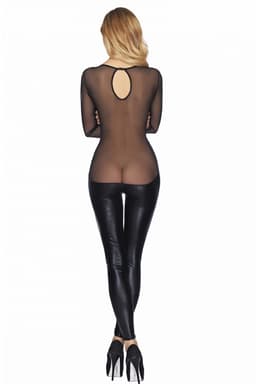 7Heaven Molina Catsuit von hinten, Verschluss in Nahaufnahme
