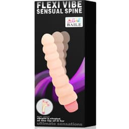Baile Flexi Vibe Spine in der Hand gehalten in Produktfotografie