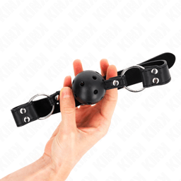 Kink Ballknebel, Rückansicht des verstellbaren Gurts – zusätzliche Detailansicht des Produkts