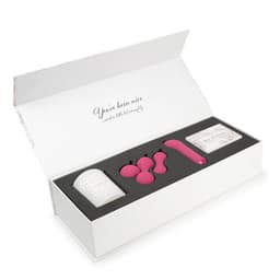 Je Joue G-Punkt-Kugelvibrator mit Fingerhülle im Detail in Studioqualität fotografiert