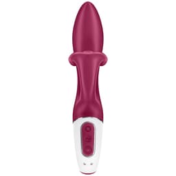 Satisfyer Embrace Me mit Schlaufengriff in Nahaufnahme, in scharfer Detailaufnahme