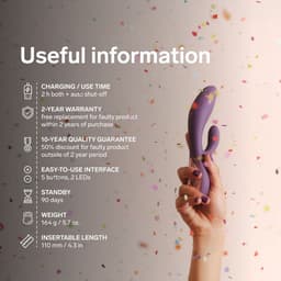 Lelo Ina Thrust komplett mit Zubehör arrangiert