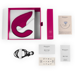Womanizer Blend – Rabbit-Vibrator mit Pleasure Air und G-Punkt-Vibration – Pink, Ansicht 13