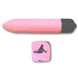 Secretplay Sensual Feelings Kit, Gesamtansicht von Würfel und Kugel