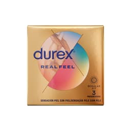 Durex Real Feel – latexfreie Kondome für natürliches Gefühl – 3 Stück, Ansicht 4