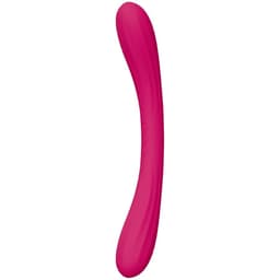 LELO Boomerang Paarvibrator von der Seite, gedrehte Sensorik-Rille im Detail