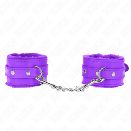Kink Premium Handgelenkfesseln, Detailansicht von Schnalle und Verschluss
