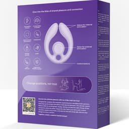 Verpackung des Snail Vibe Gizi Duo in Lila mit Produktabbildung