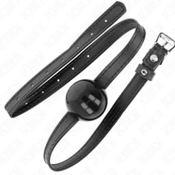 Kink Ballknebel von der Seite, Detailansicht der 4 cm großen Kugel