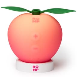 ROMP Pink Silikon-Vibrator in Pink, Gesamtansicht des klassisch geformten Vibrators