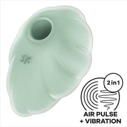 Satisfyer Cloud Dancer, Detailansicht der Bedienelemente und Statusanzeige