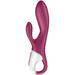 Satisfyer Heated Affair von der Seite mit gebogener Spitze im Detail