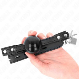 Kink Ballknebel, Größenvergleich mit 4 cm Durchmesser – zusätzliche Detailansicht des Produkts