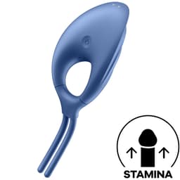 Satisfyer Swordsman Vibro-Penisring aus Silikon, Gesamtansicht des Toys