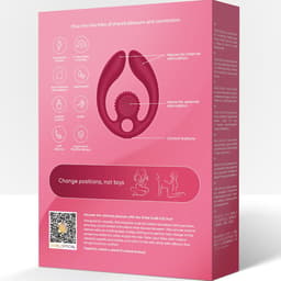 Verpackung des Snail Vibe Gizi Duo Paarstimulators mit Produktabbildung