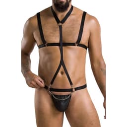 Passion Andrew Herren-Dessous-Set, Detailansicht der Verarbeitung