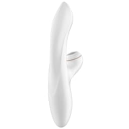 Satisfyer Pro G-Spot Rabbit in der Hand, Größenverhältnis des Vibrators