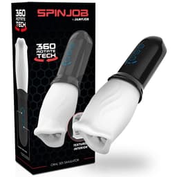 Jamyjob Spinjob von der Seite mit ABS-Gehäuse und Bedienknopf
