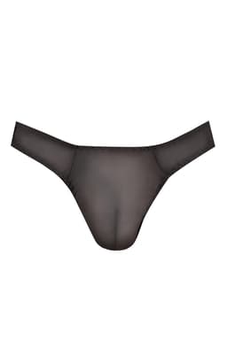 Anais for Men String Tanga in Schwarz, Rückenansicht im Detail