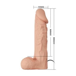 Baile Ultra Passionate Vibrationsdildo einzeln ohne Gurt fotografiert