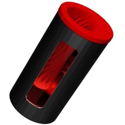 Lelo F1S V3 Masturbator, Detail der selbstregulierenden Rillen im Innenkanal