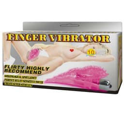 Baile Fingervibrator, Batteriefach geöffnet