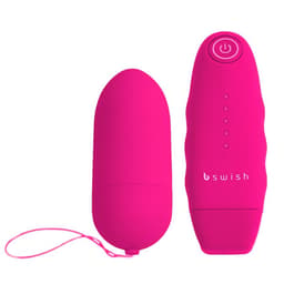 B Swish Bnaughty Unleashed in Rosa mit Aufbewahrungsetui zur besseren Einschätzung von Form und Größe