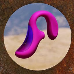 LELO Enigma Cruise mit Satin-Aufbewahrungsbeutel, als Studioaufnahme freigestellt