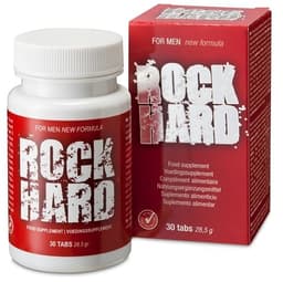 Cobeco Rock Hard Nahrungsergänzung für Männer, Verpackung Gesamtansicht