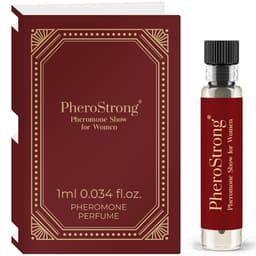 Verpackung des PheroStrong Show for Women Pheromon-Parfums für Frauen