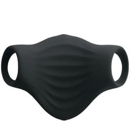 Rocks-Off Palm Black Vibrator-Masturbator, Gesamtansicht des Toys