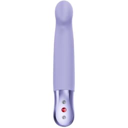 Fun Factory Stronic G von der Seite, ergonomisch geformte Spitze im Detail