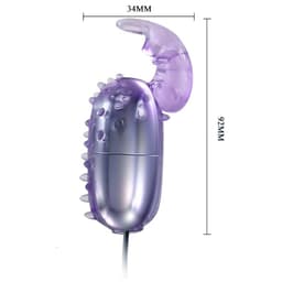 Baile Super Vibrator im Größenvergleich mit der Hand