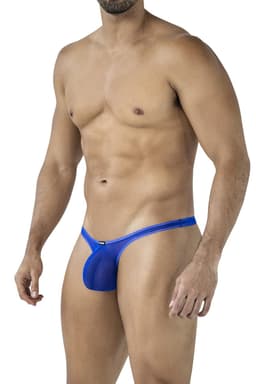 Cut4Men Bulge Plus String Netz String, Gesamtansicht von vorne auf weißem Hintergrund