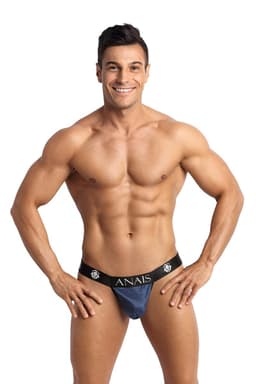 Anais for Men Jockstrap (Naval) in Blau, Gesamtansicht von vorne