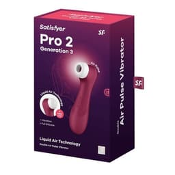 Satisfyer Pro 2 Generation 3, Nahaufnahme der Bedientasten in hochauflösender Studioaufnahme